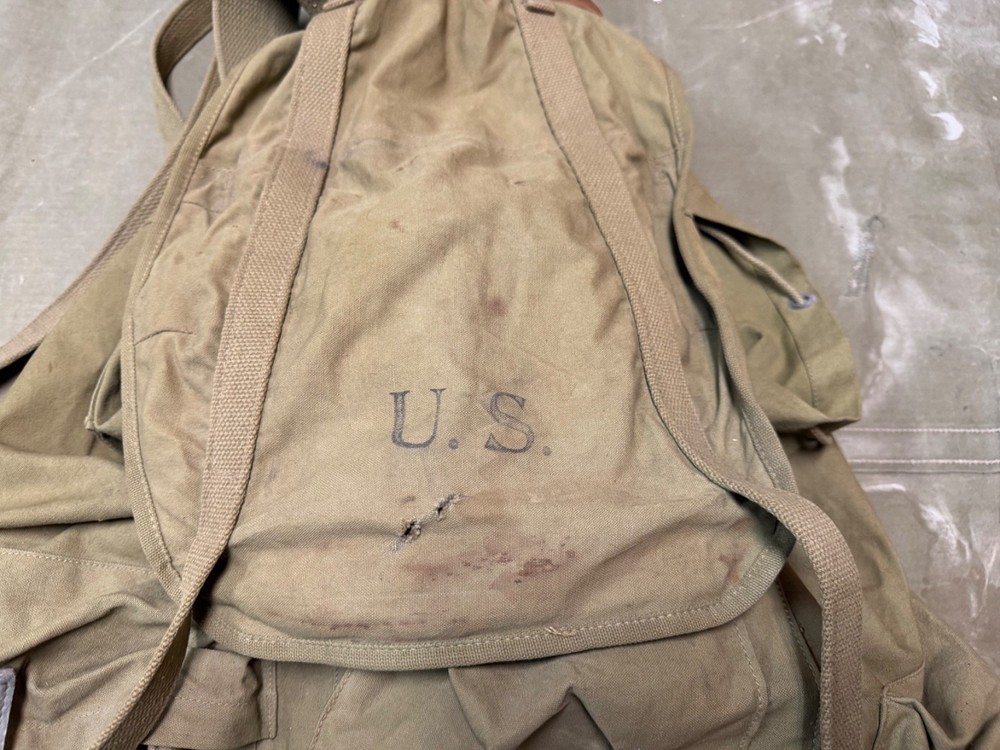 ORIGINAL WWII US ARMY M1942 MOUNTAINEER 10TH MOUNTAIN RUCKSACK FIELD BACKPACK
