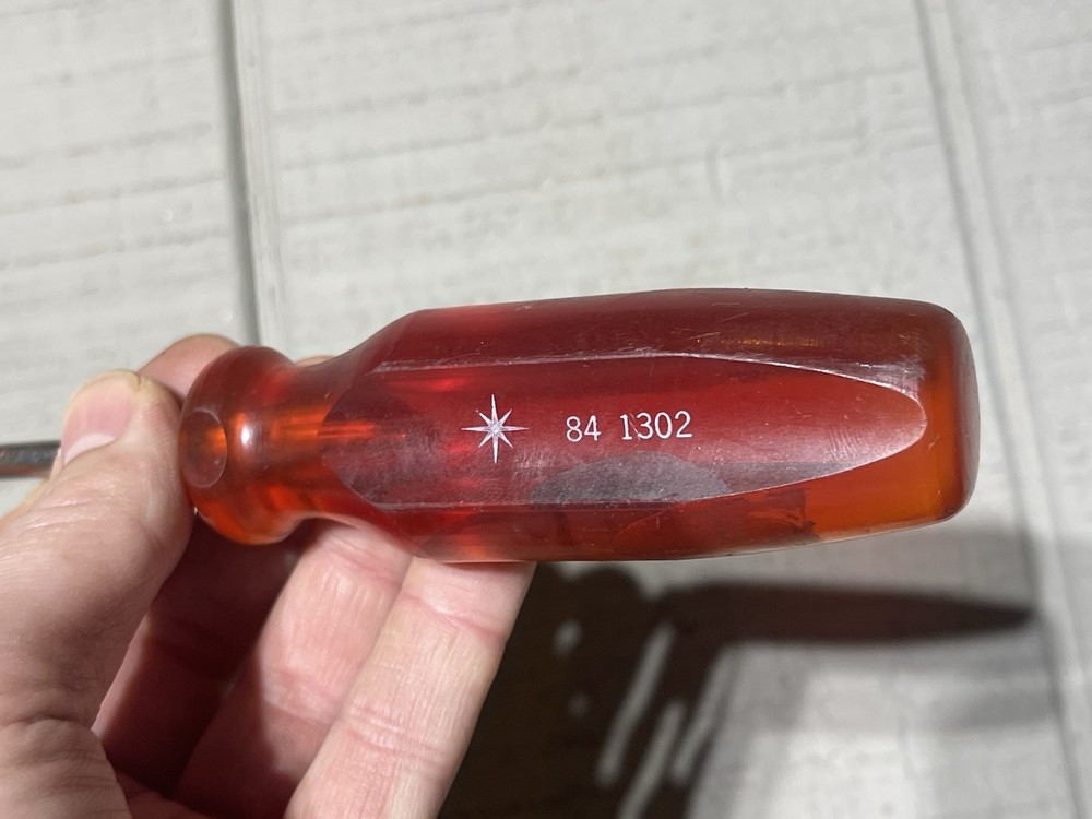VINTAGE * 84 1302 Screwdriver #2X4” Flathead