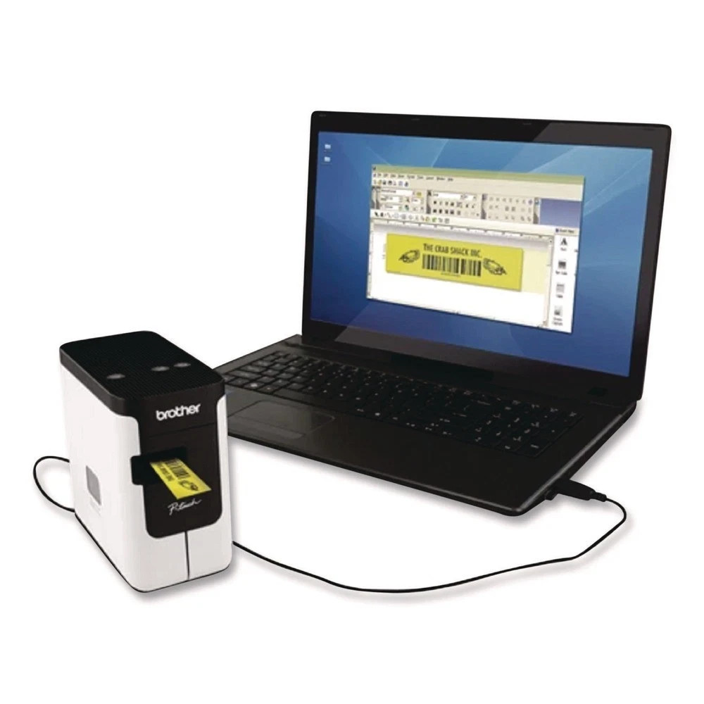 Brother PT-P700 PC-Connectable Label Maker for PC and Mac - New Opened Box