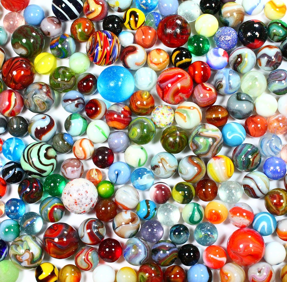 50+ Vintage to Modern Marbles Hard to Find