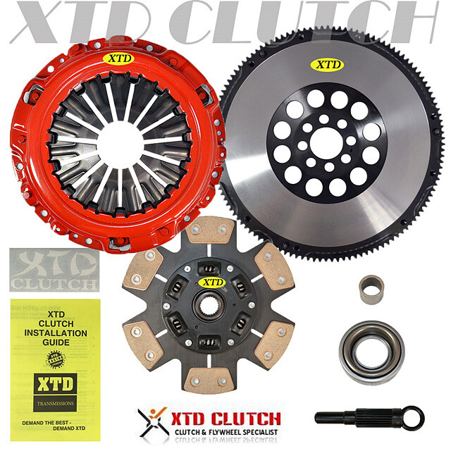 XTD STAGE 3 HD CLUTCH KIT & CHROMOLY RACING FLYWHEEL KIT FOR 350Z G35 VQ35DE