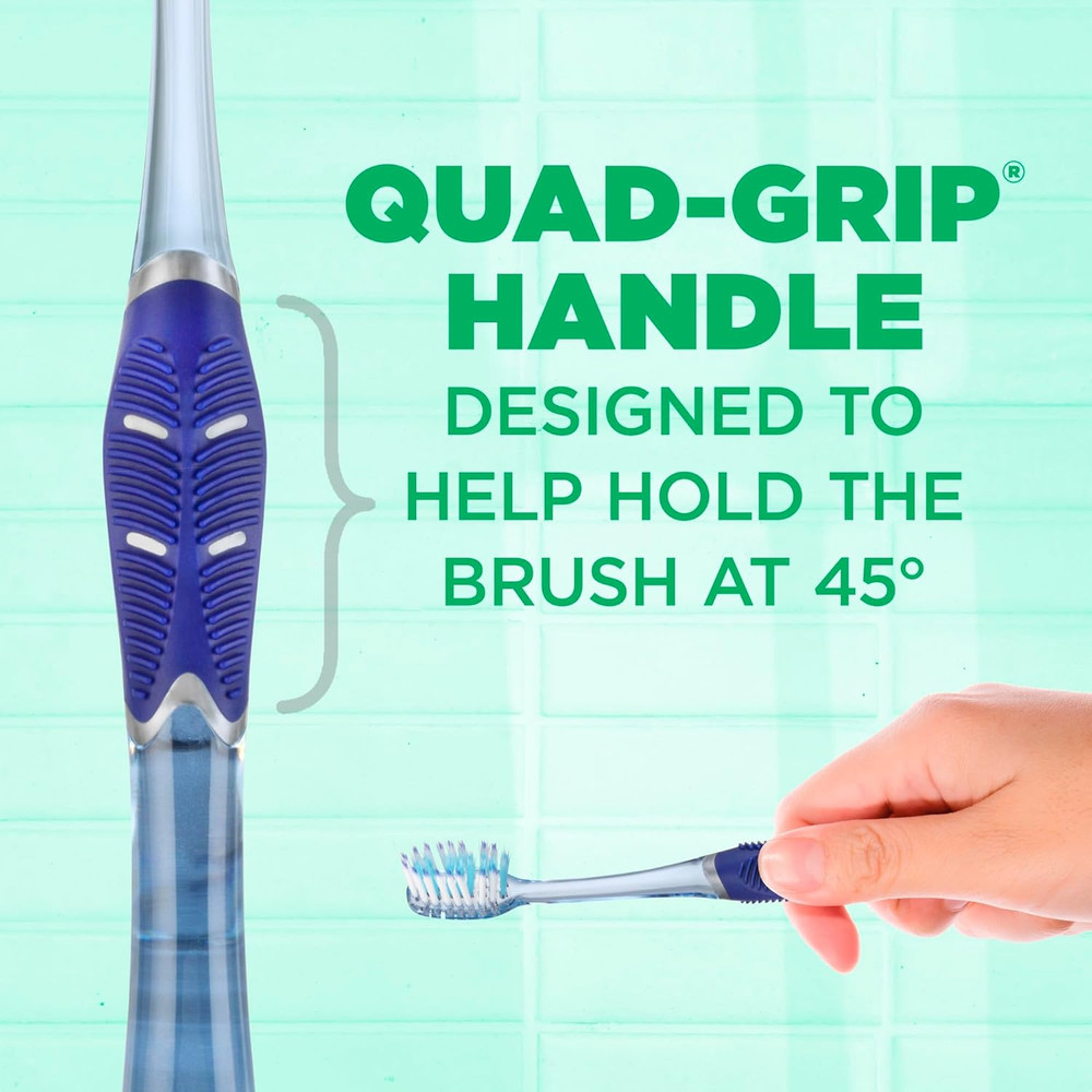 Technique Deep Clean Toothbrush - Compact Head - Soft Toothbrushes for Adults...