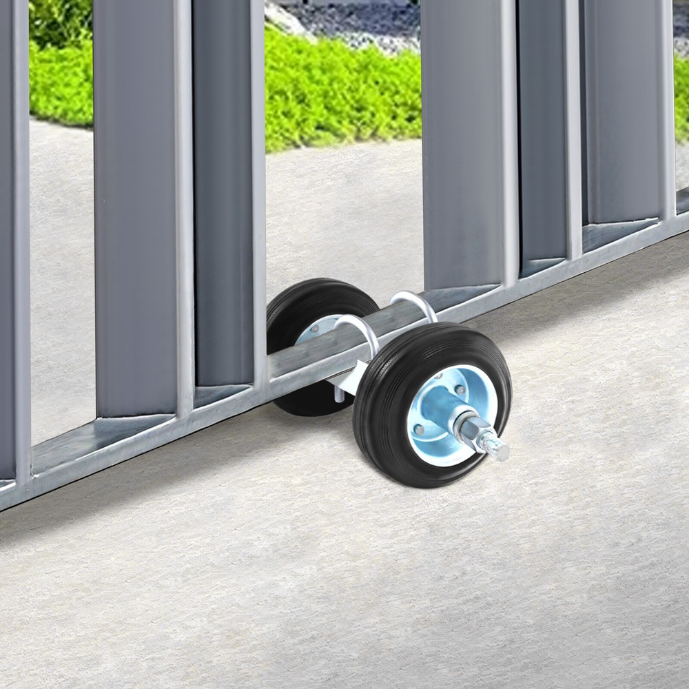 Modern Heavy Duty Sliding Gate Wheels Kit, Rolling Gate Hardware Kit