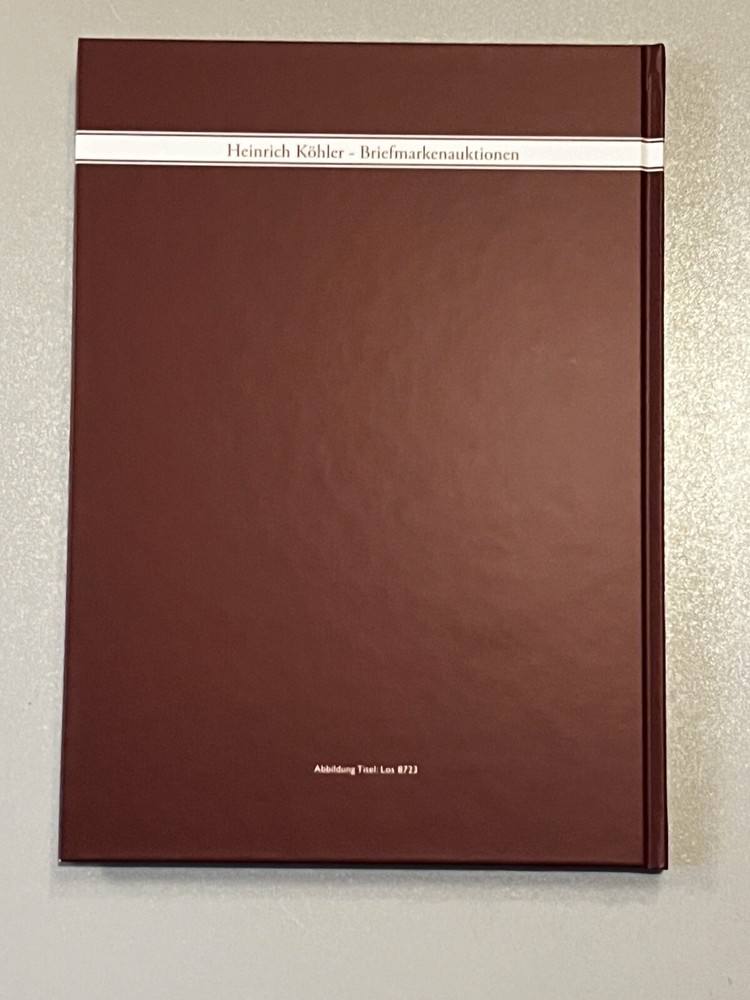 Dr.Hans Friedrich Hauser, Heinrich Kohler Sale #383, March 22, 2024 Postage Cat.