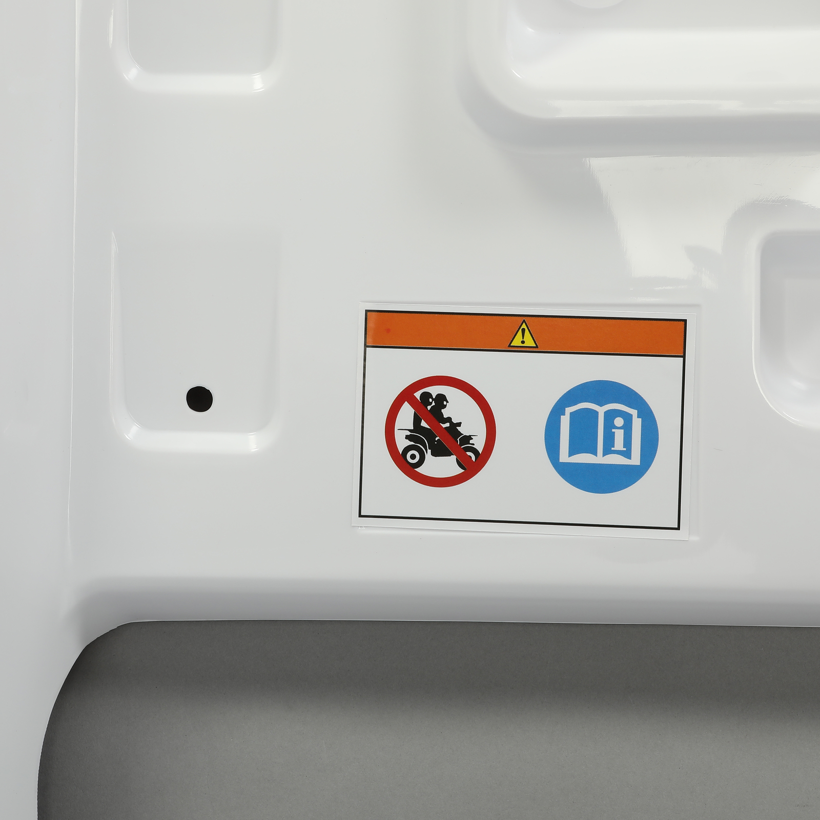 One Set White Front & Rear Fender Plastic Body For Yamaha Banshee 350 1987-2006