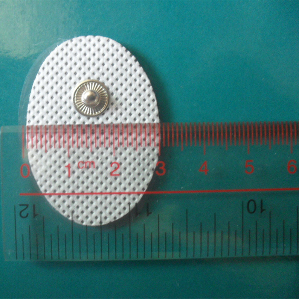 20pcs Tens Unit Small Electrode Pads Snap on Pad Replacement for Pulse Massagers
