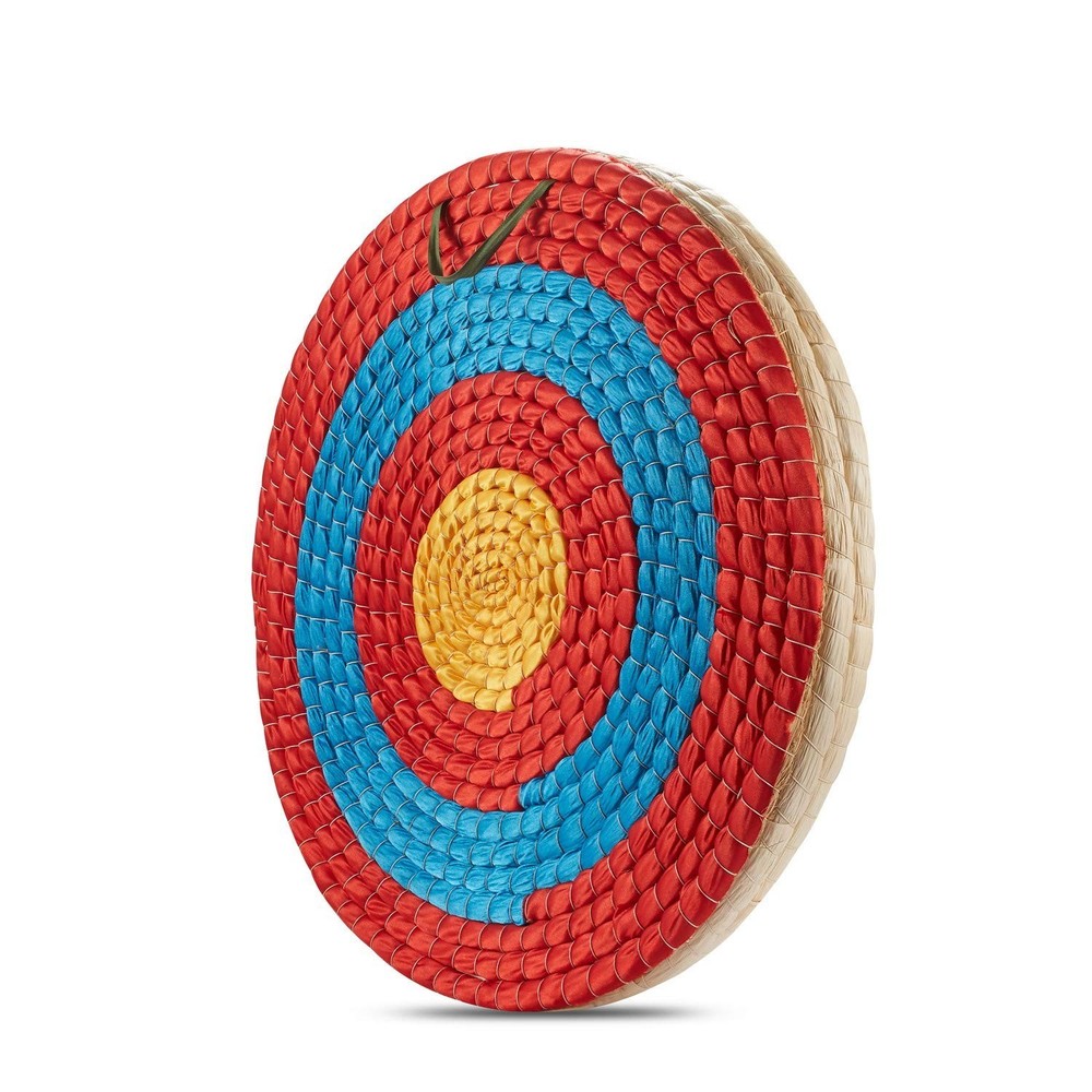 Handmade Straw Archery Target - Durable Arrow Target for Recurve, Longbow & Comp