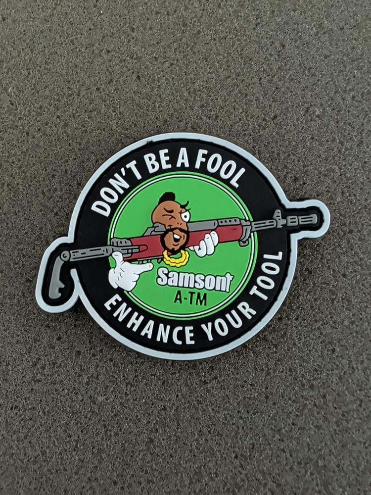 Samson Mr T “Don’t Be A Fool” Patch SHOT SHOW 2026