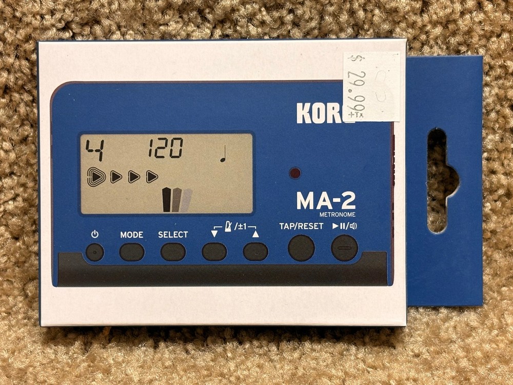 Korg MA-2 Digital Metronome Blue