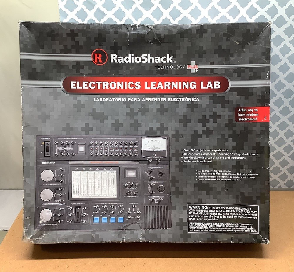 Radio Shack Electronics Learning Lab Model 28-027 - Untested - Read Description