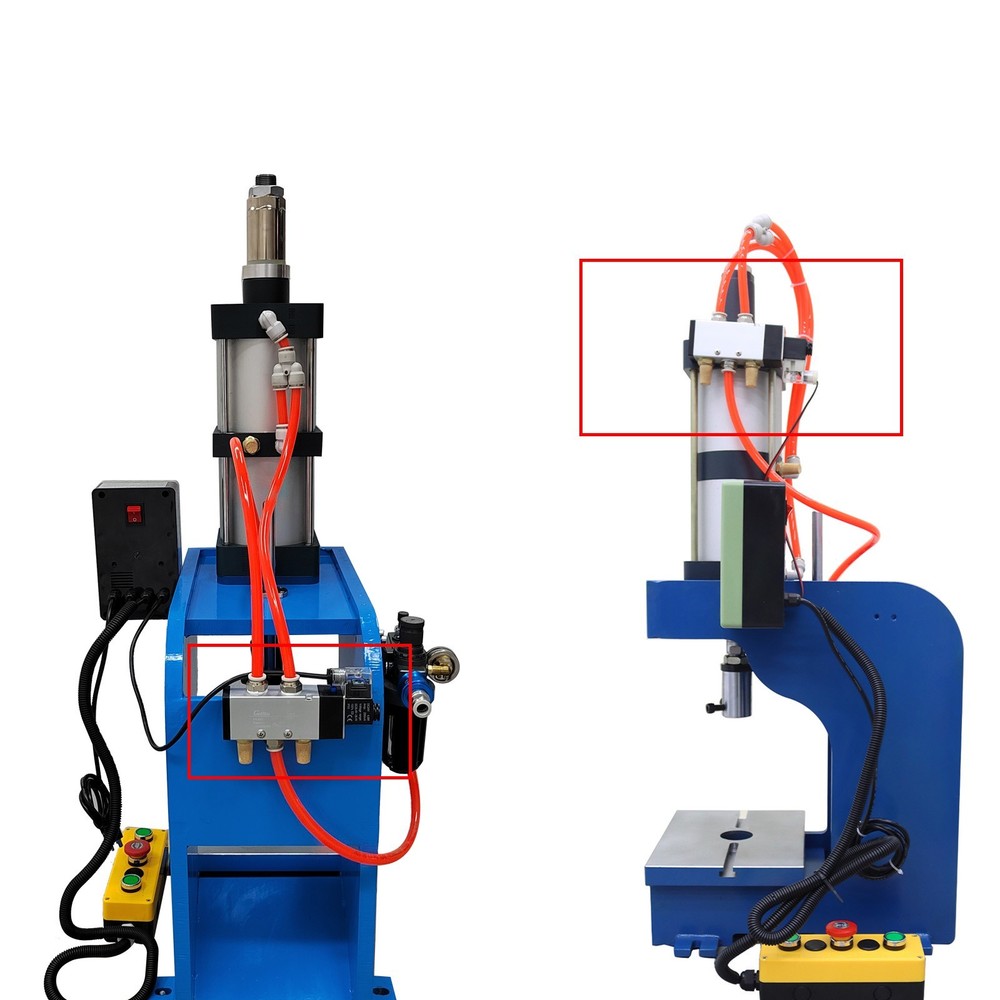 1.5 Tons High Pressure Pneumatic Punch Press Machine Digital Display Control New