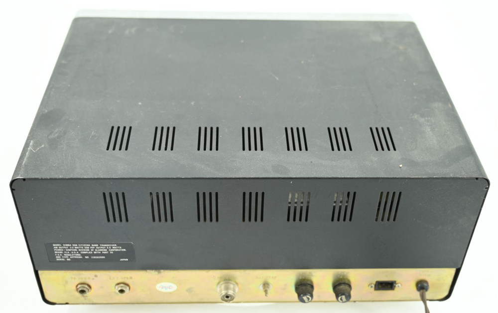 Vintage Pierce Simpson Simba SSB CB Transceiver Transmitter Untested