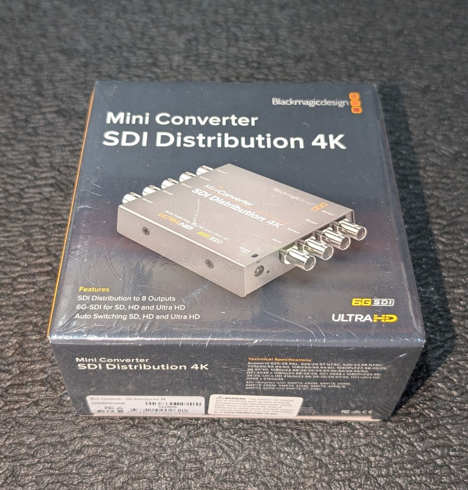 Blackmagic Design SDI Distribution 4K CONVMSDIDA4K Mini Converter