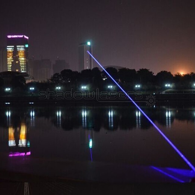 BX7 450nm Adjustable Focus Blue Laser Pointer Visible Laser Beam