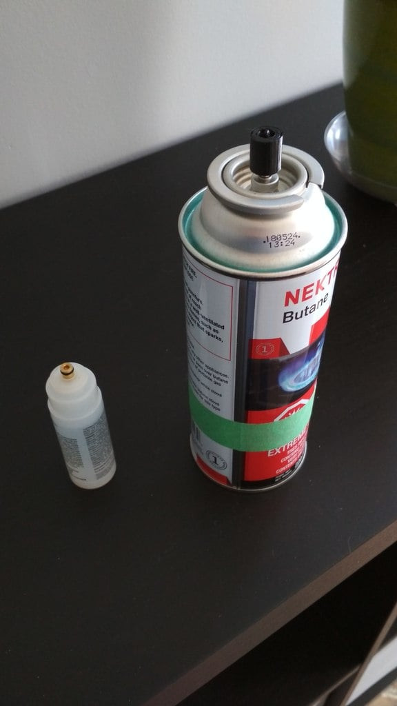 Refill Adaptor for Therma Cell Butane Cartridges- Mosquito Repellent Accessory