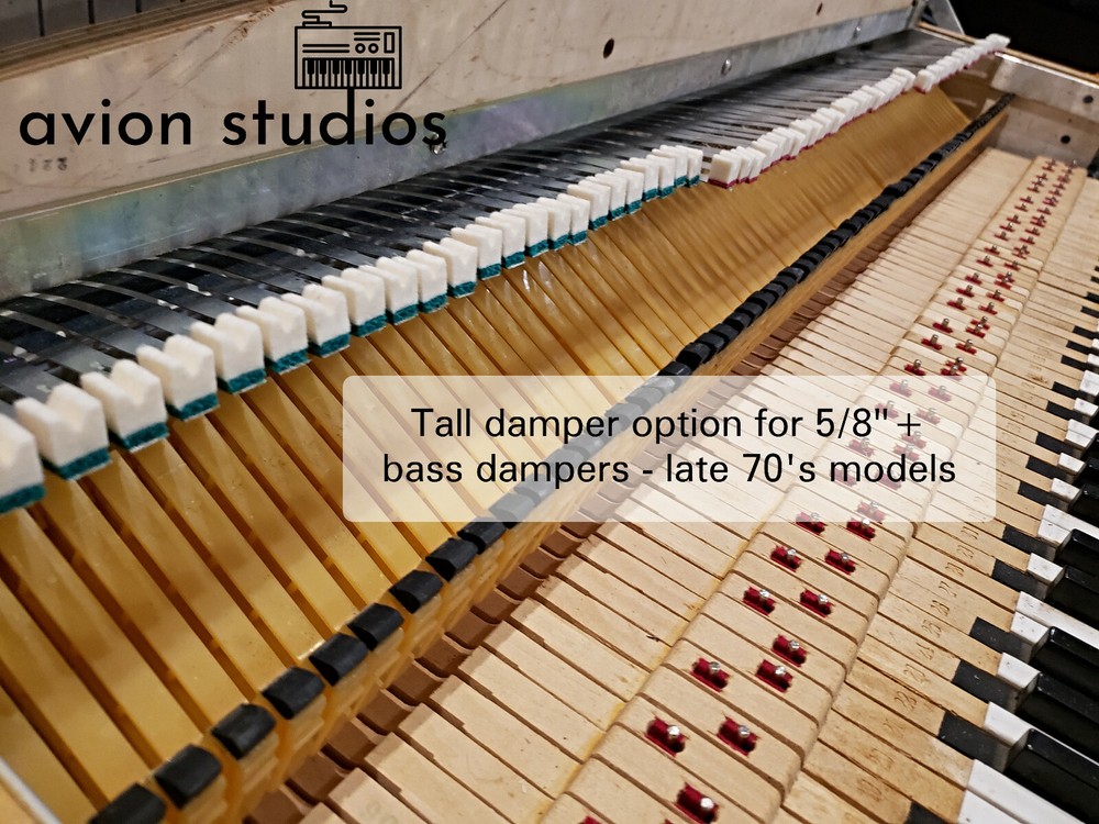 Fender Rhodes Premium Felt Dampers - 88 Key Set