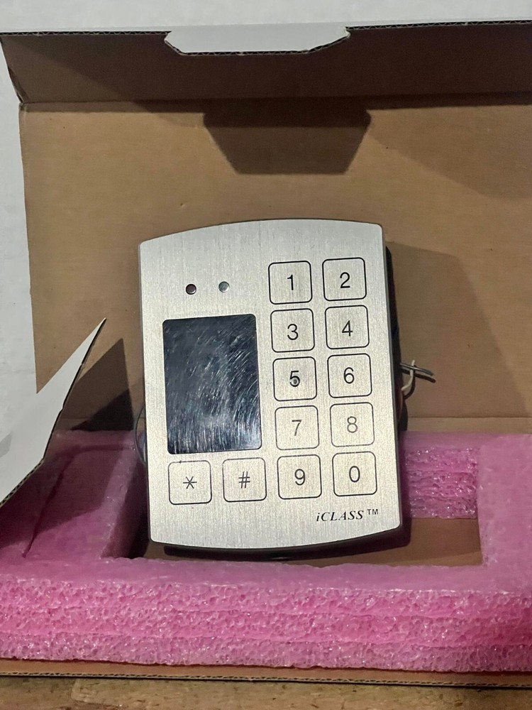 ASHKB BT-ASPKP-iclass Proximity Card Reader with Keypad