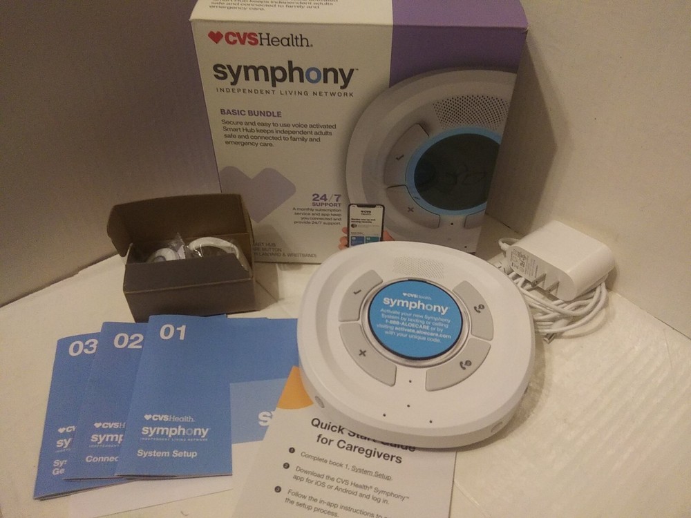 CVS Health Symphony Independent Living Basic Bundle Smart Hub Care Button