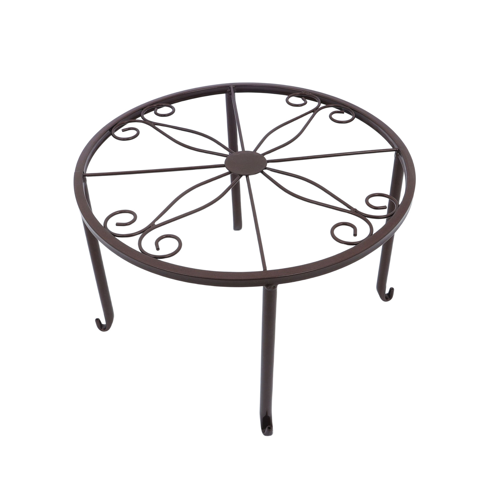 5 Pack Metal Plant Stand Heavy Duty Flower Pot Stands For Outdoor Indoor Plants