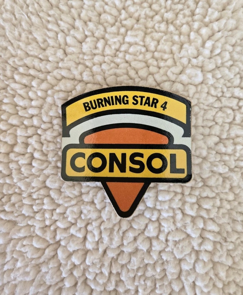 Burning Star #4 Consol Coal Mining Sticker Decal