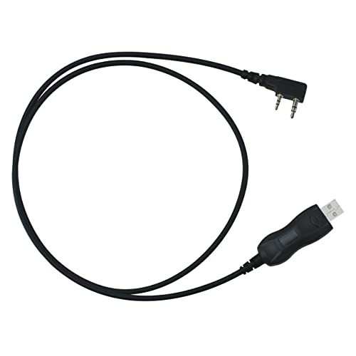 Universal USB Programming Cable for Baofeng Kenwood Radios - Plug & Play, Easy S