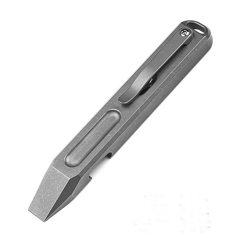 EDC Solid Titanium Alloy Outdoor Home Multi Tools Pocket Pry Bar Crowbar Opener