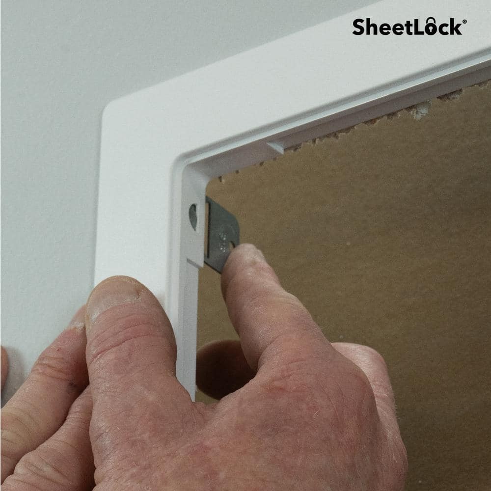 Access Panel Door Wall Ceiling 6x9 Inch Plastic Removable Paintable White Frame