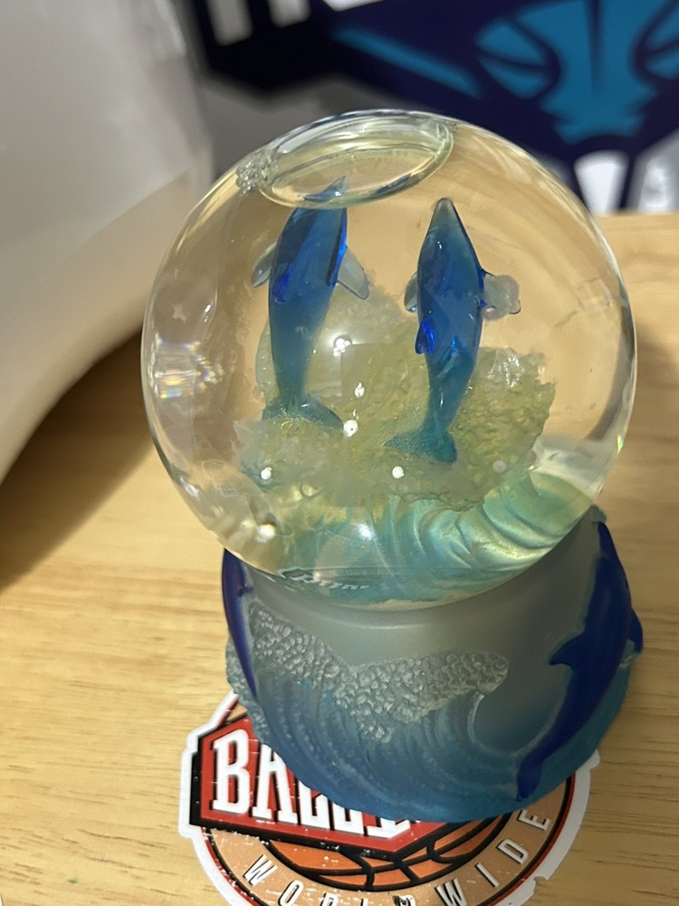 Dolphin Snow Globe - Vintage 2003