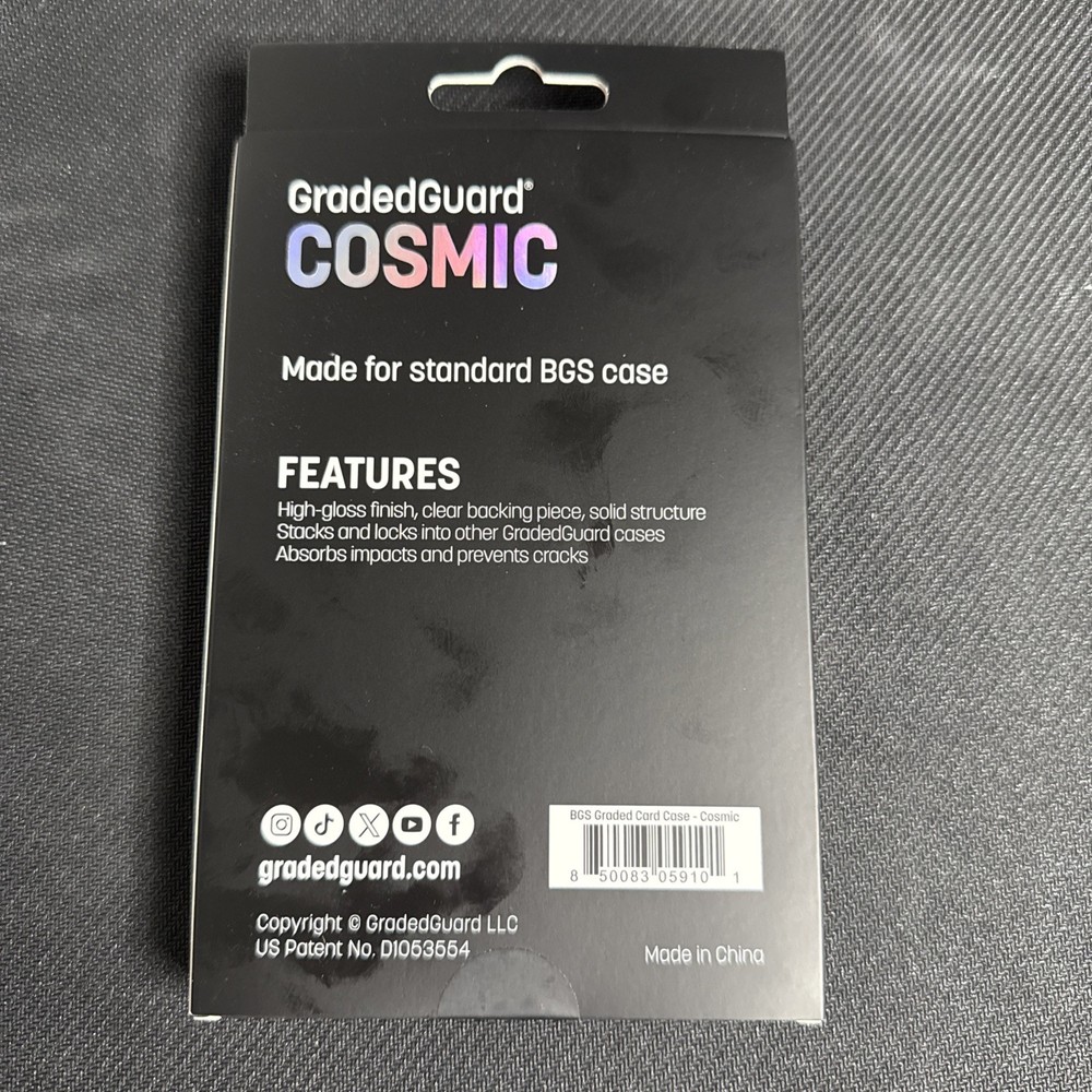 GradedGuard BGS Graded Card Case Guard Protector COSMIC BGS Limited Edition