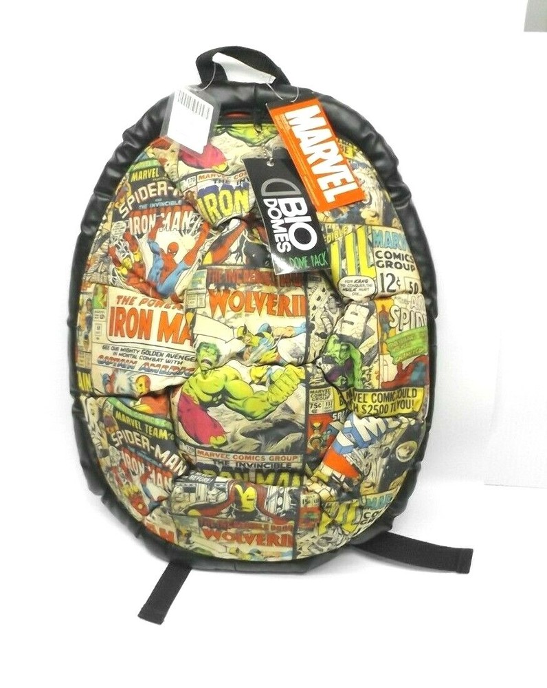 Biodomes Marvel Comic Cover Print Back Pack