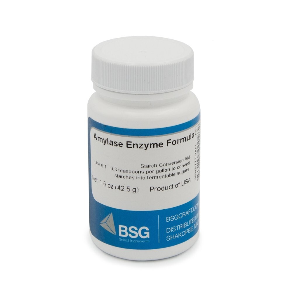 BSG Amylase Enzyme - 1.5oz or 1 Pound