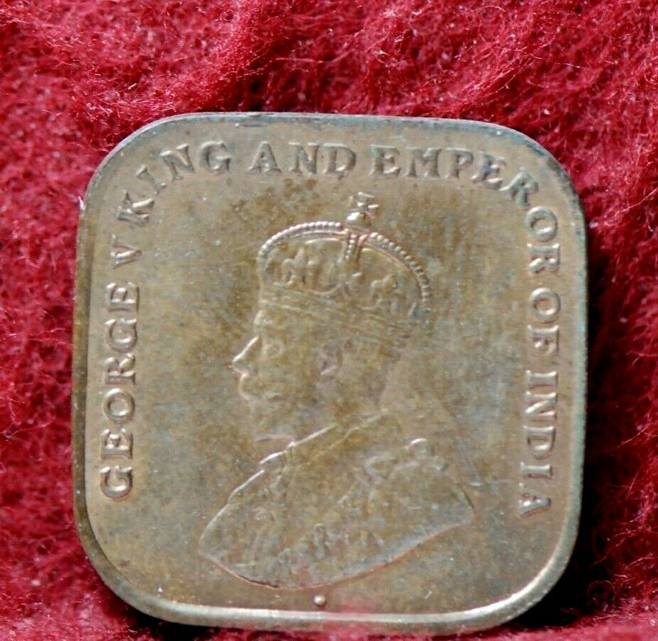 Straits Settlements, 1920 Cent, KM32, About UNC, small spot,  5-21*