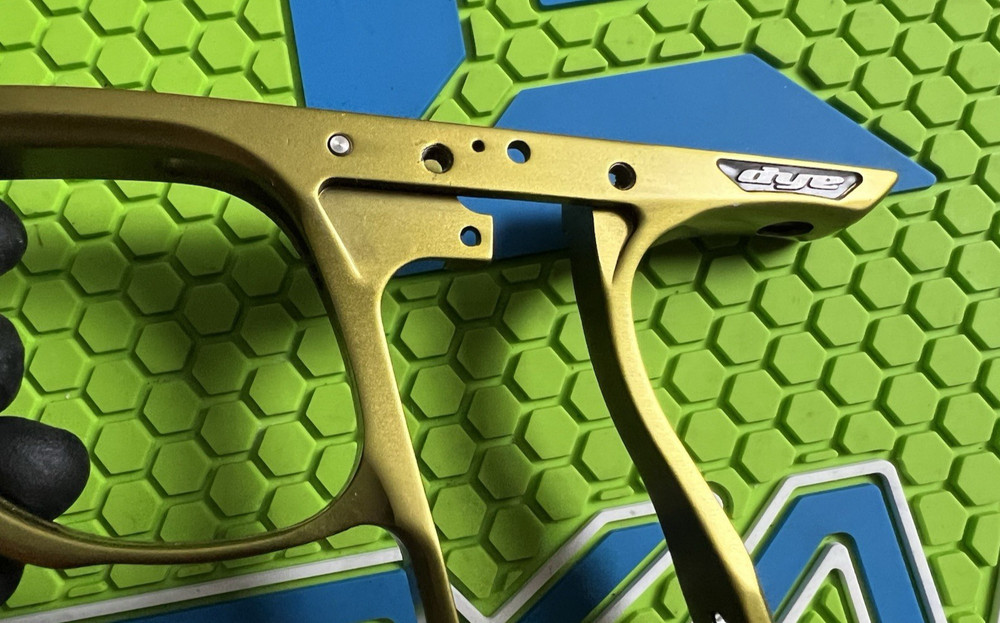 DYE DM6 ULTRALITE TRIGGER FRAME - UL - DUST OLIVE - MATRIX PAINTBALL