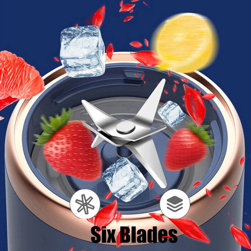 Wireless Blender Juicer & Smoothy, USB Rechargeable Multi-Function (NEW)