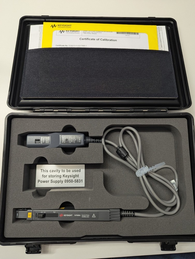 Keysight N7026A High-Sensitivity Current Probe, AC/DC