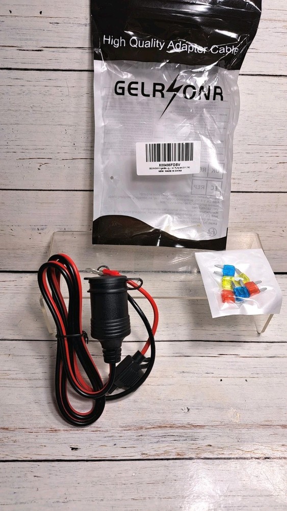 Fixed Thread Cigarette Lighter Socket Extension Cable with Perforated...