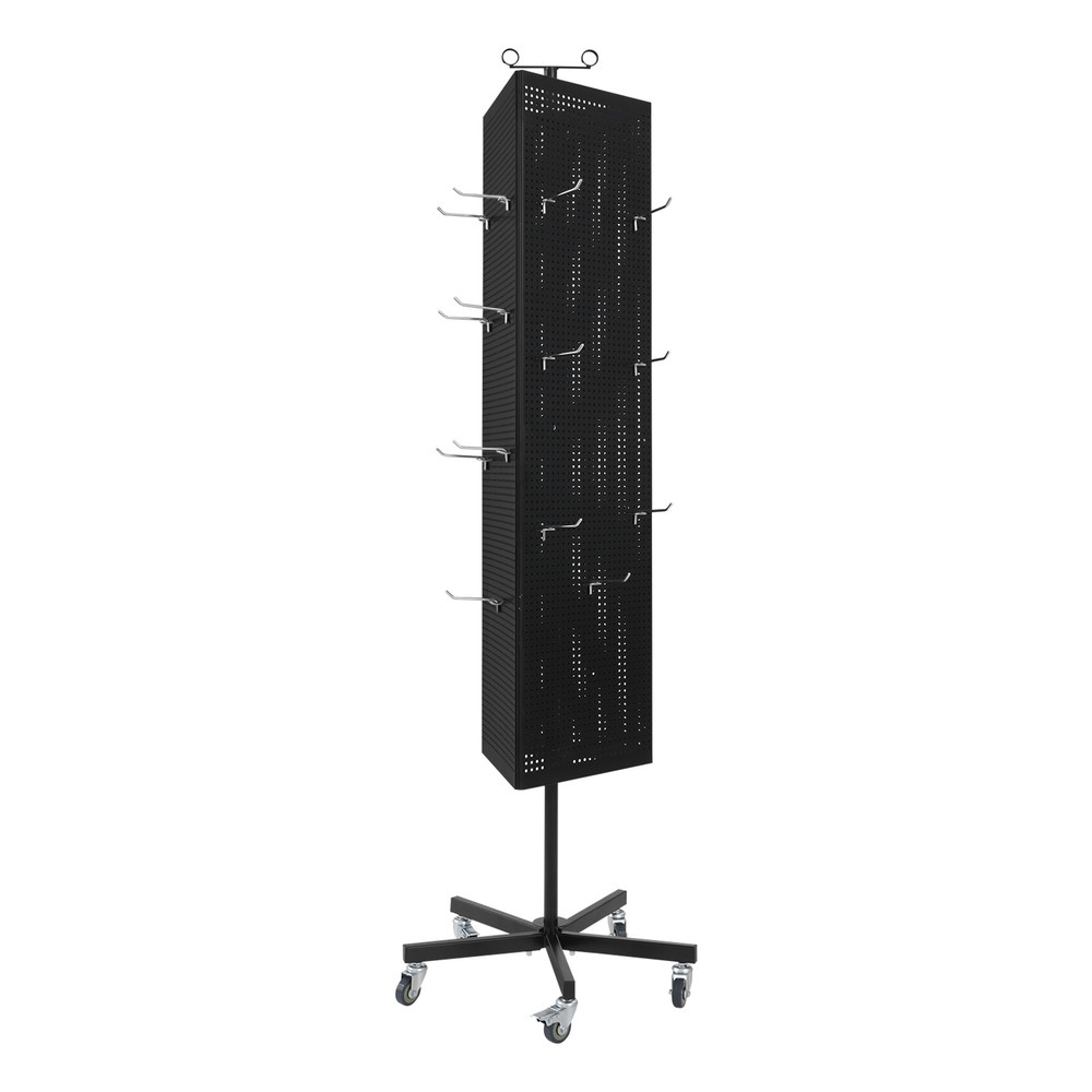 Triangular Grid Panel Display Stand Mobile Grids Wall Showing Shelf Freestanding