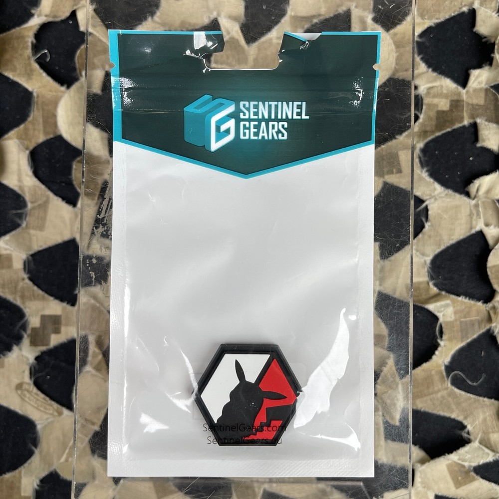 NEW Pikachu PVC Patch (HEX-PIKACHU)