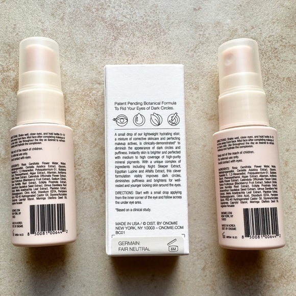 Onomie Radical Setting Mist & Bright Concealing Elixir