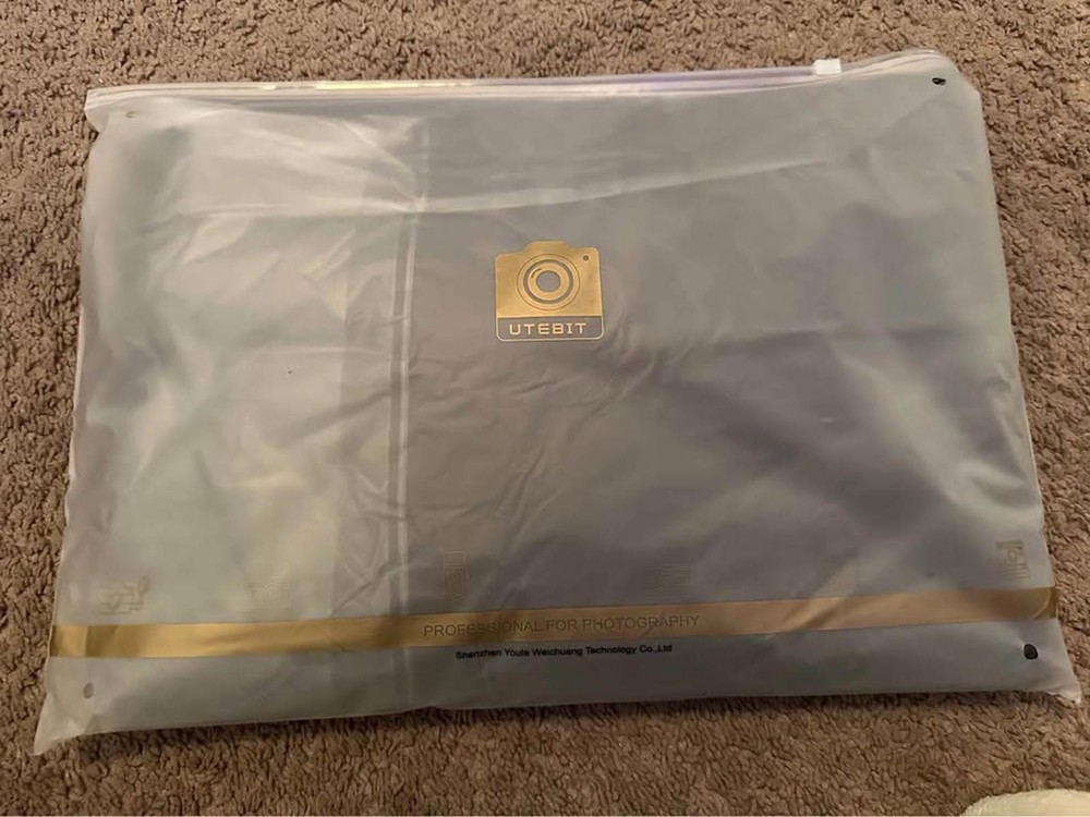 7’x10’ Black Photography Backdrop