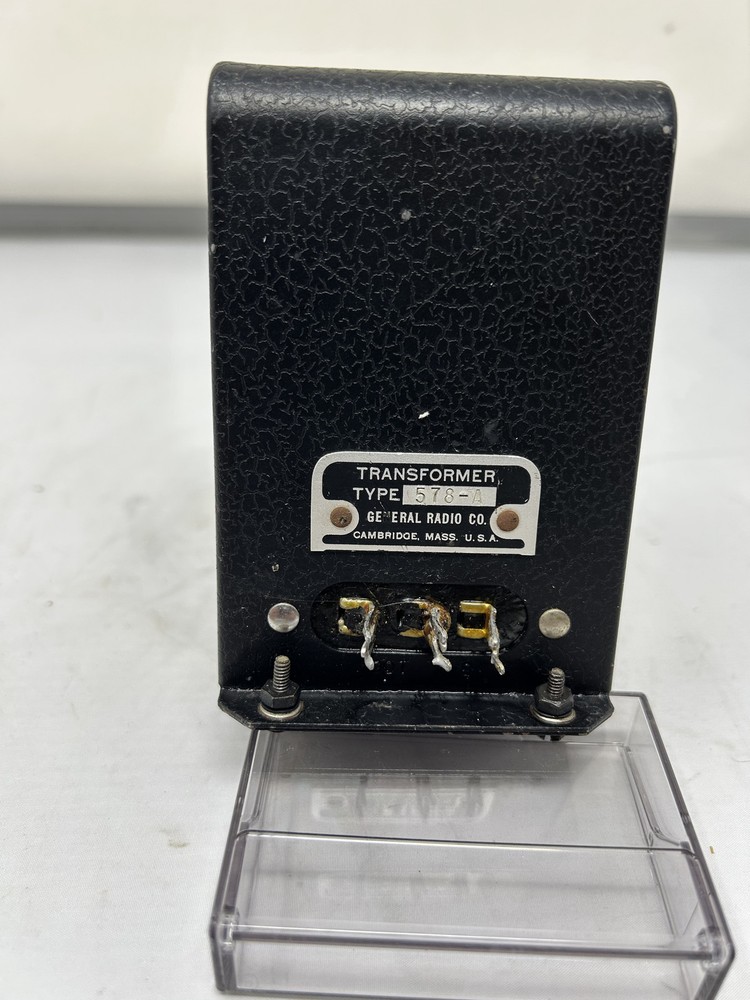 General Radio type 578-a Transformer