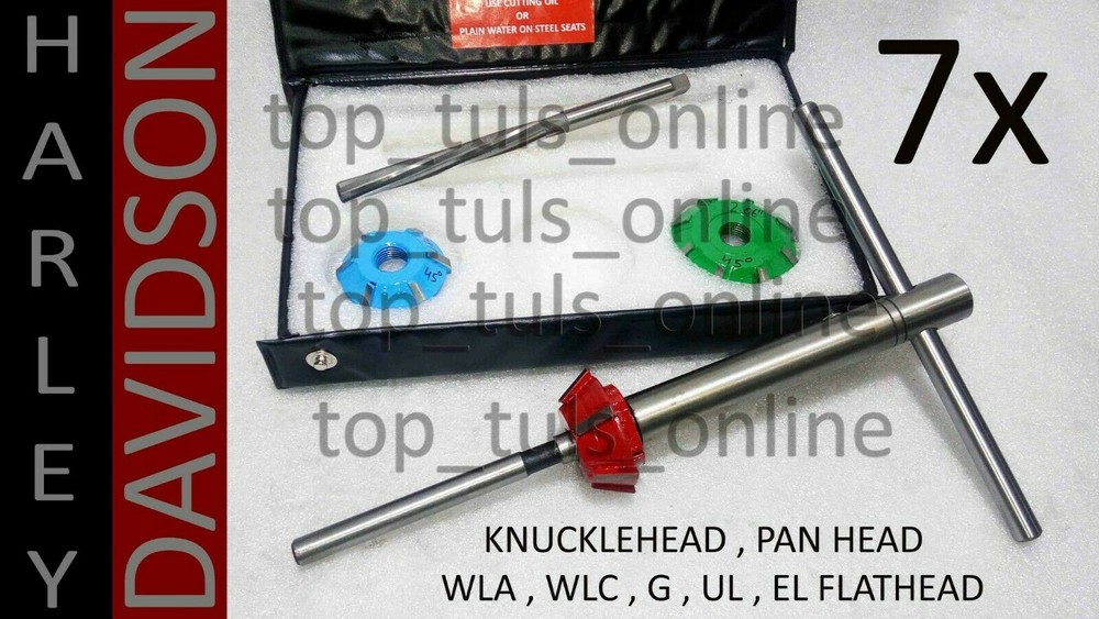 Harley Davidson WLA,WLC,G,UL,EL Flathead,knucklehead Valve Seat Cutting Tools