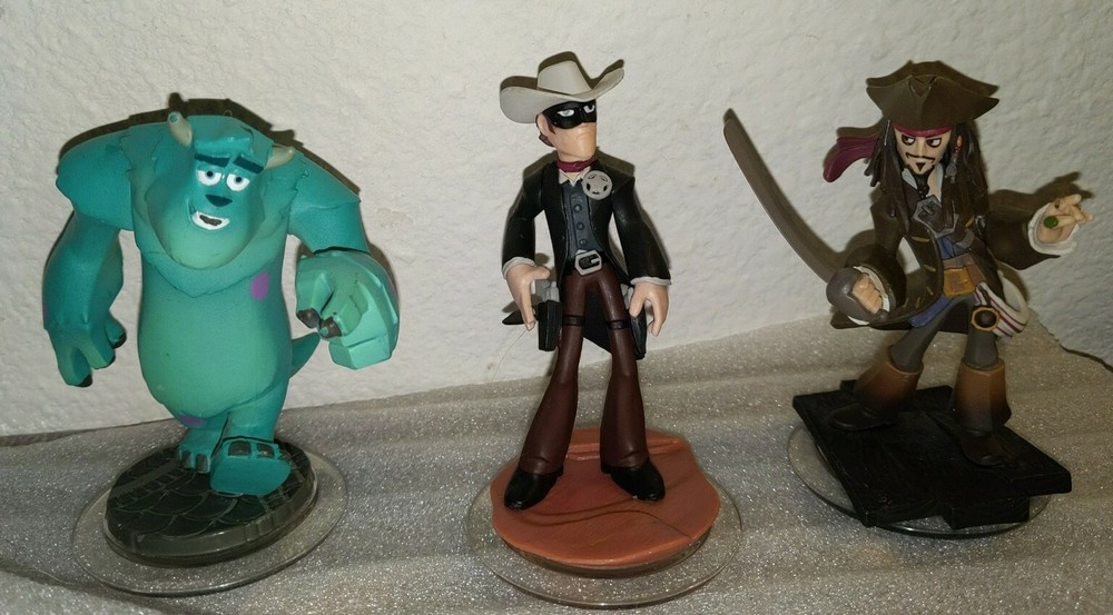 Disney Infinity Characters, Crystals & Power Discs