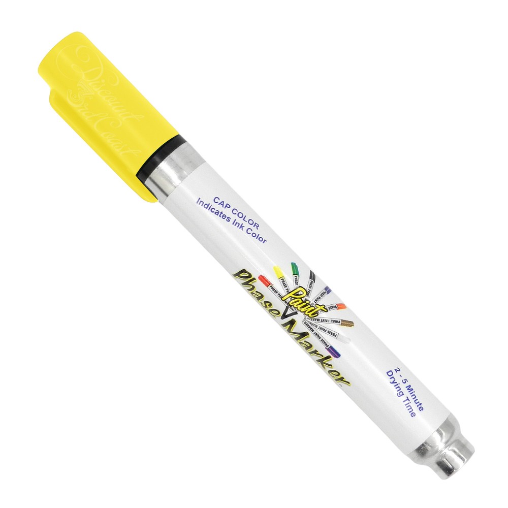 CULLY 10009 ELECTRICIAN'S PAINT MARKER / PHASE MARKER, YELLOW, $25 RETAIL!!