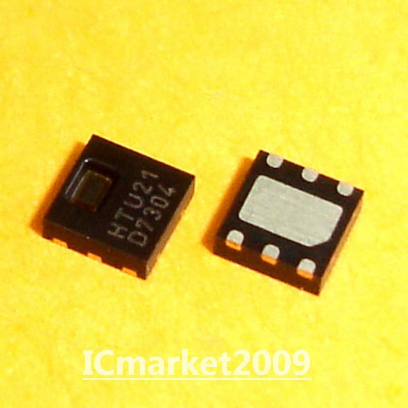 10PCS HTU21D DFN6 HTU21 Digital Relative Humidity sensor with Temperature output