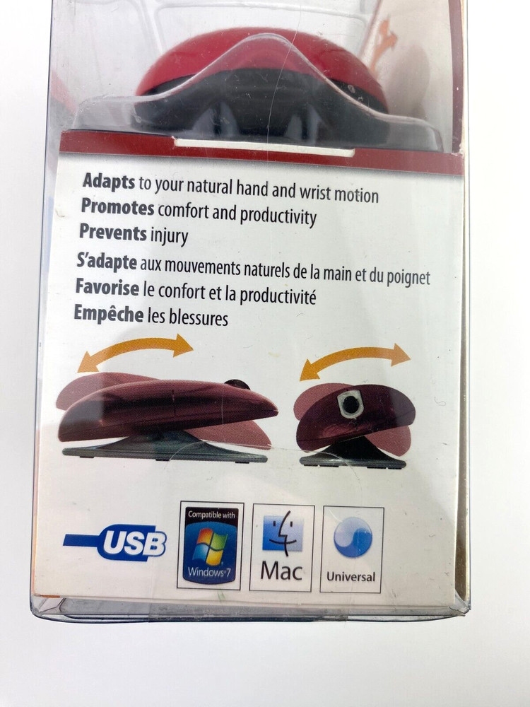 Ergomotion Optical Motion Mouse Maxell