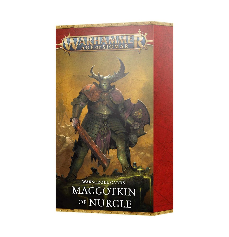 Warscrolls Maggotkin of Nurgle Warhammer AoS
