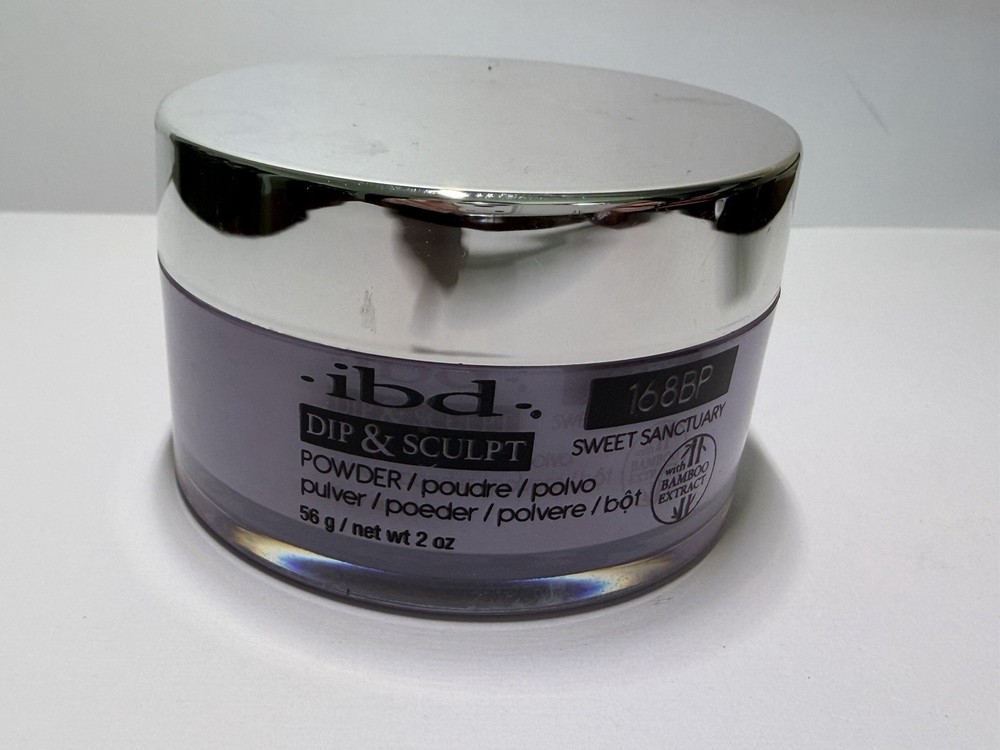 IBD Dip & Sculpt Acrylic Dip Powder – Medium Purple – 2oz