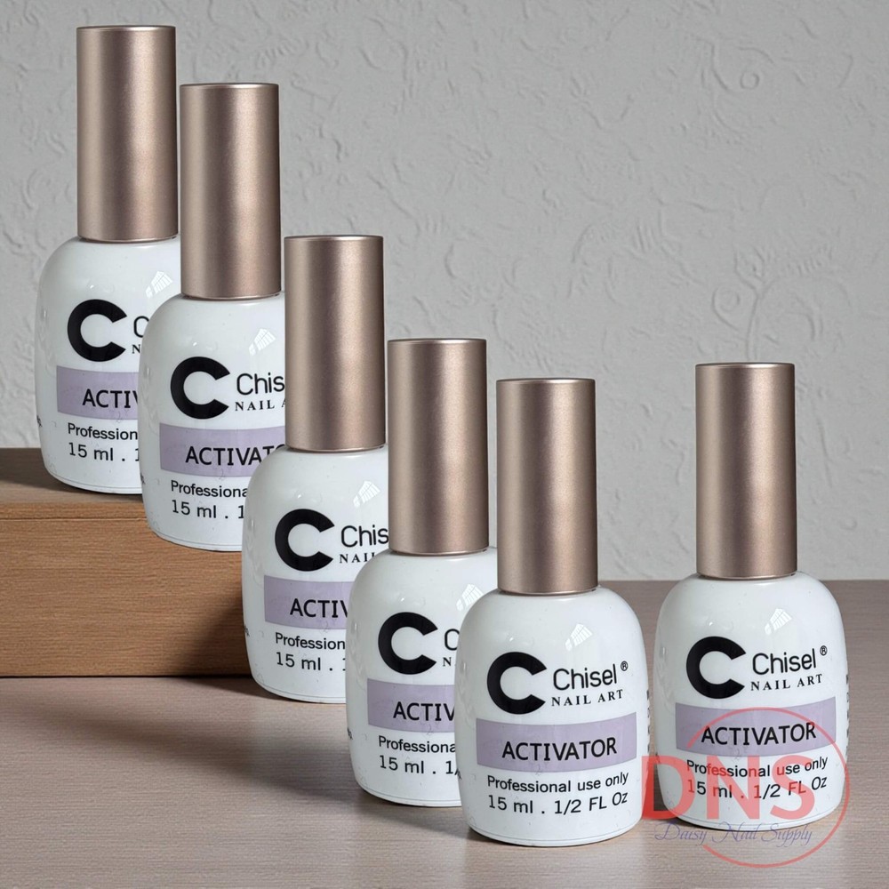 Chisel Dip Essential Liquid - Step #3 ACTIVATOR 0.5 oz (Pack of 6)