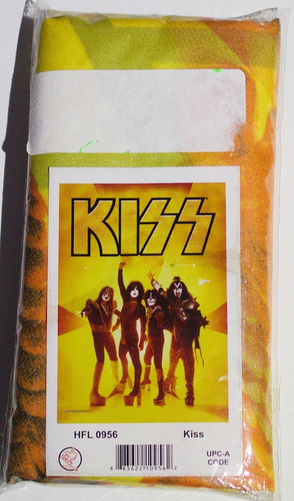 KISS Rock Band Cast Color Image 30" x 40" Flag / Banner HFL SEALED NEW UNUSED